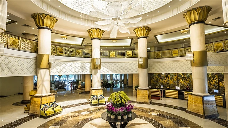 Khu vực sảnh Lễ Tân