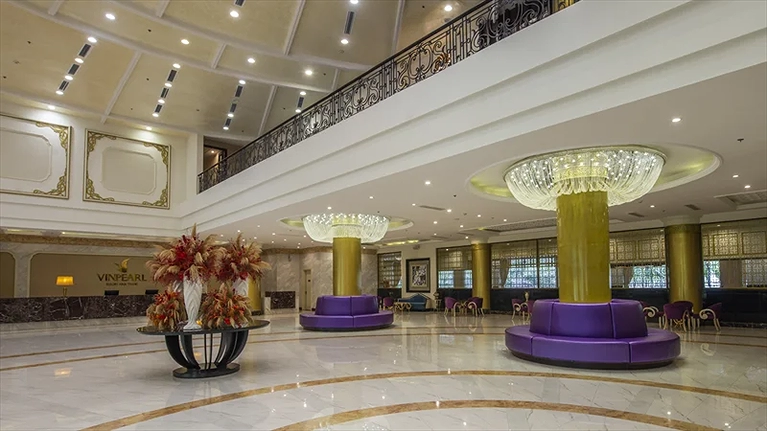 Khu vực sảnh Lễ Tân