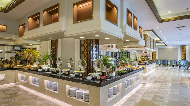 Nhà hàng Lotus - nơi phục vụ buffet