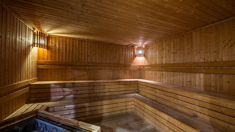 Khu vực xông hơi khô