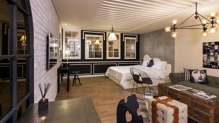 Phòng Suite Design với lối bày trí vô cùng nghệ thuật