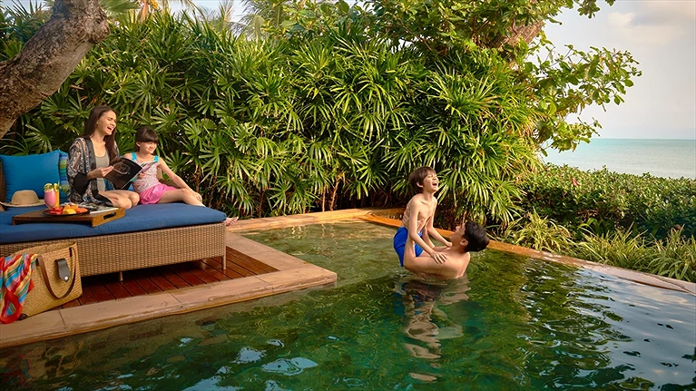 Tận hưởng thời gian thư giãn bên gia đình bạn