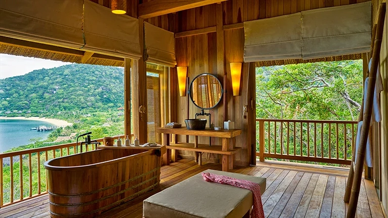 Vì được đặt trên cao, mỗi góc tại Hilltop Villa đều rất thơ mộng