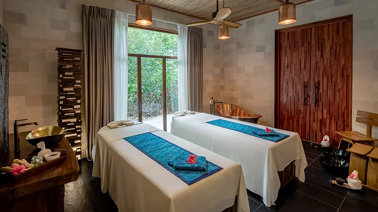 Spa cao cấp ngay trong khu nghỉ