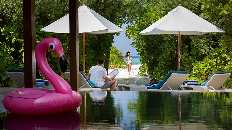 Lối đi thẳng ra biển