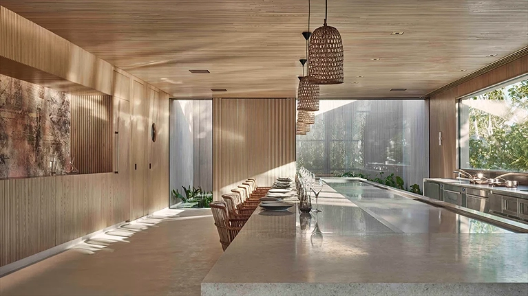 Khách sạn được thiết kế theo phong cách hiện đại, tinh tế