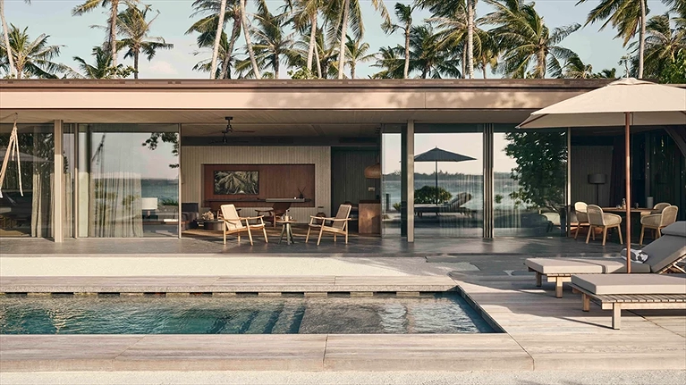 Không gian mở, hòa hợp với thiên nhiên