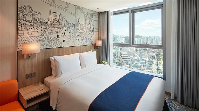 Phòng Standard với thiết kế hiện đại