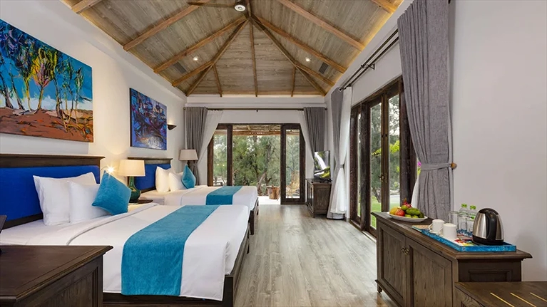 Two Bedrooms Villa with Garden View