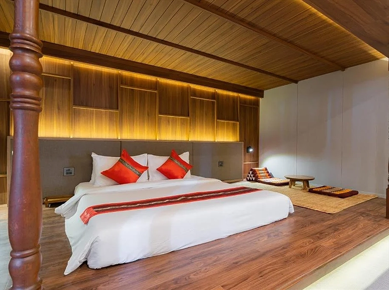 Phòng Deluxe với thiết kế tinh tế