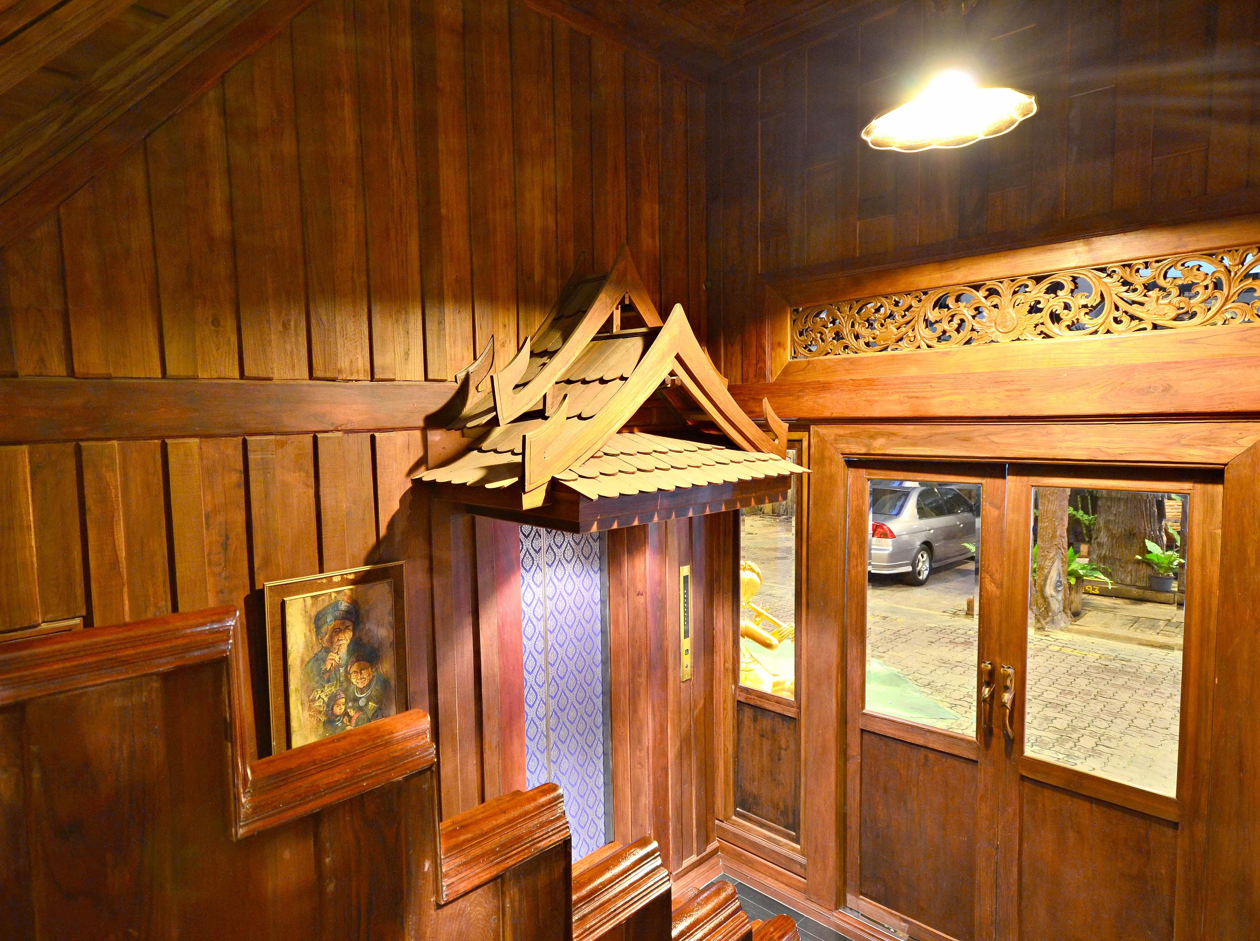 Khách sạn được thiết kế theo phong cách Thái Lan truyền thống