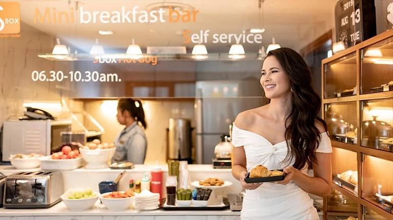 Khách sạn nằm ở vị trí thuận tiện để khám phá trung tâm Bangkok