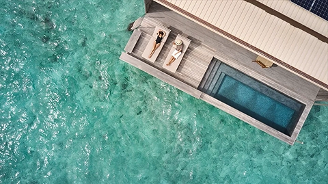 Các biệt thự rộng rãi được trang trí như tác phẩm nghệ thuật lấy cảm hứng từ thiên nhiên