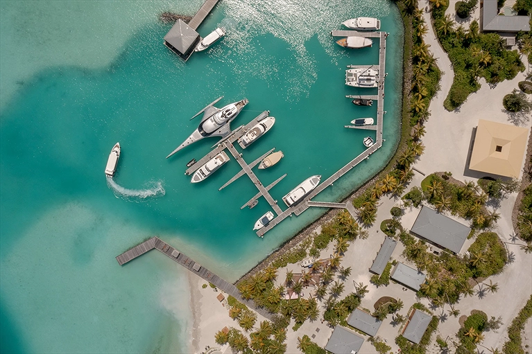 Khu vực bến du thuyền