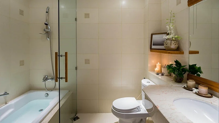 Toilet Deluxe Double Room