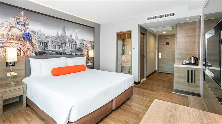 Không gian phòng rộng rãi, thoải mái