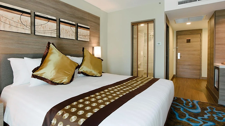 Các vật dụng được sắp xếp gọn gàng, chỉn chu