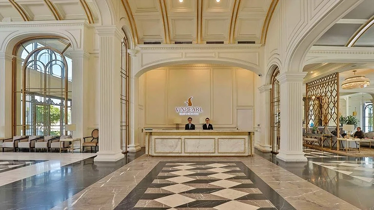 Sảnh chờ Vinpearl sang trọng tại đất liền