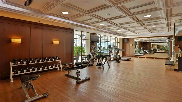Phòng gym hiện đại