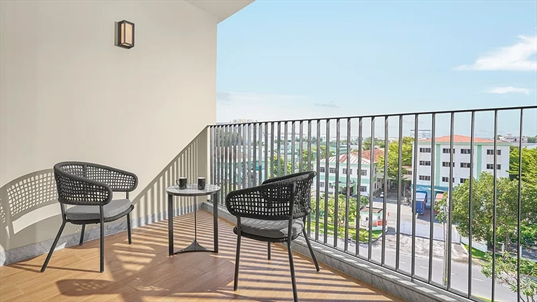 Ban công ngoài phòng