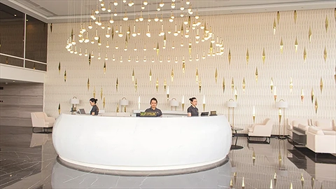Khu vực sảnh lễ tân