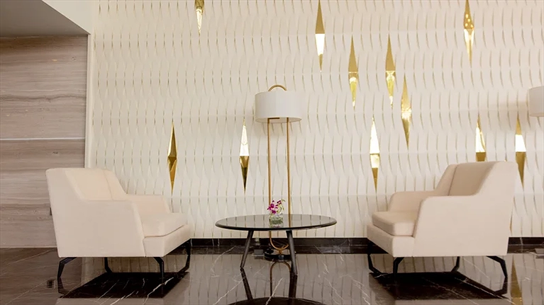 Khu vực sảnh lễ tân