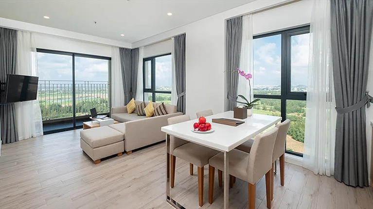 Two Bedrooms Corner Suite