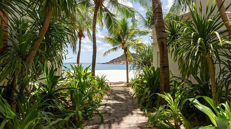 Ẩn mình vào trong khu vườn nhiệt đới xanh mướt