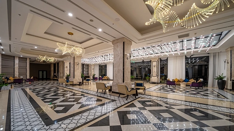 Không gian chào đón khách