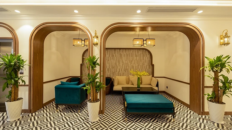 Khu vực sảnh khách sạn