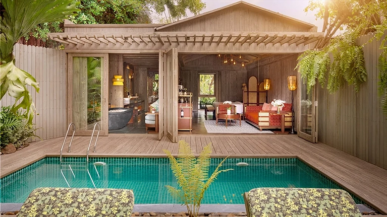 Riverfront Pool Villa