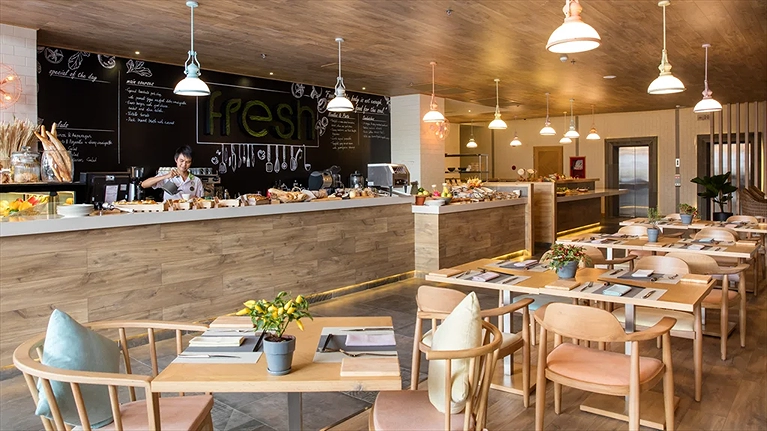 Khu vực nhà hàng Fresh