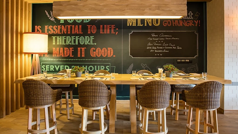 Khu vực nhà hàng Fresh