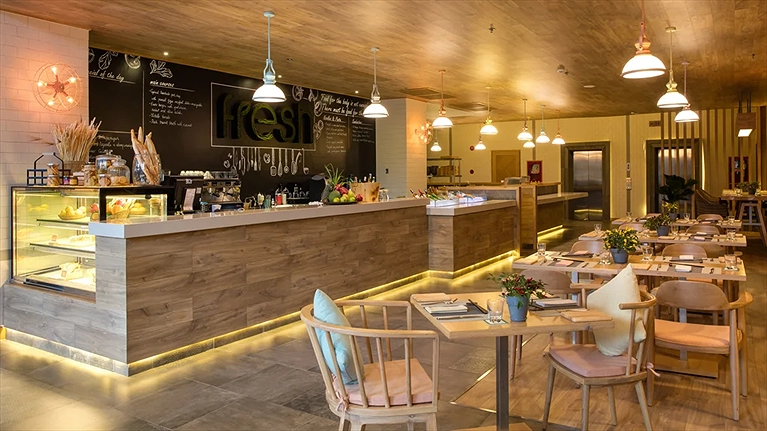Khu vực nhà hàng Fresh
