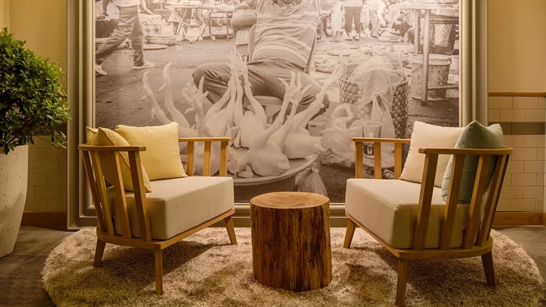 Khu vực ngồi chờ