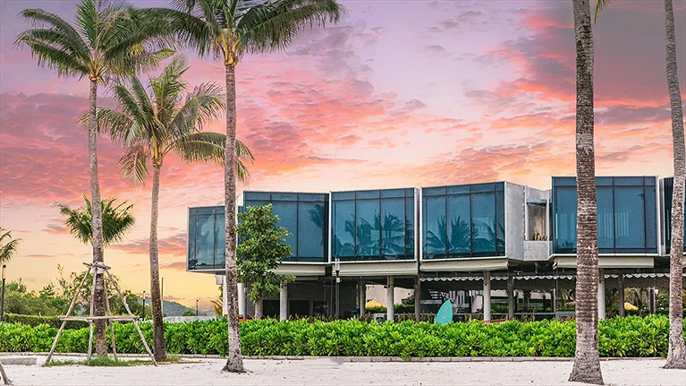 Nhà hàng Beach House với buổi chiều hoàng hôn cực chill