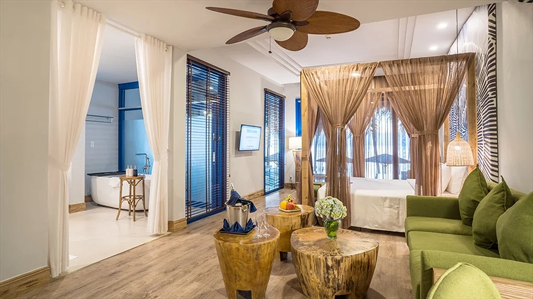 Beach Front Villa with Private Pool