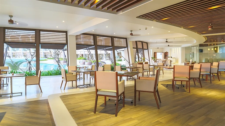 Khu vực nhà hàng Flow