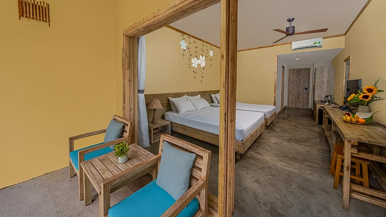 Deluxe Triple Garden View