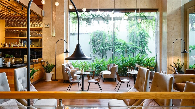 Khu vực quầy bar