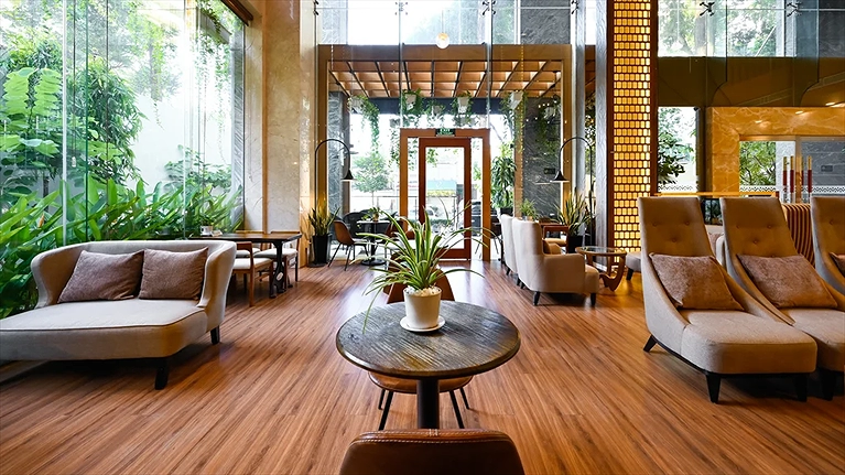 Khu vực quầy bar