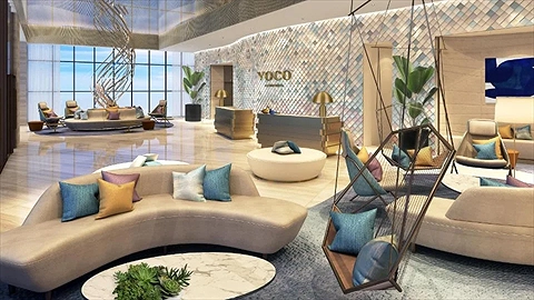 Khu vực sảnh lễ tân