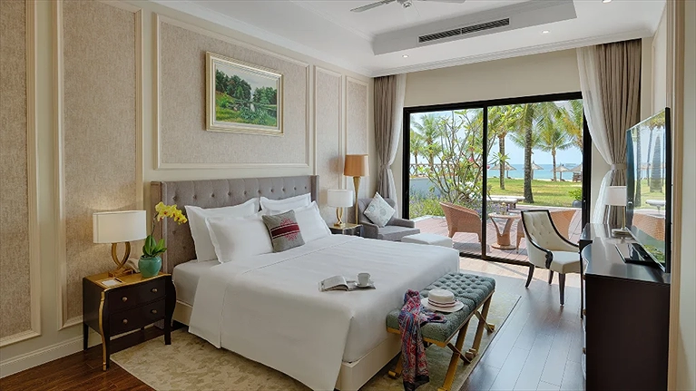 Cảm nhận sự tươi mát từ khu vườn