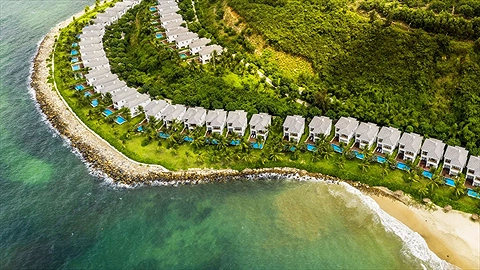 Dãy Villa gia đình với bể bơi riêng