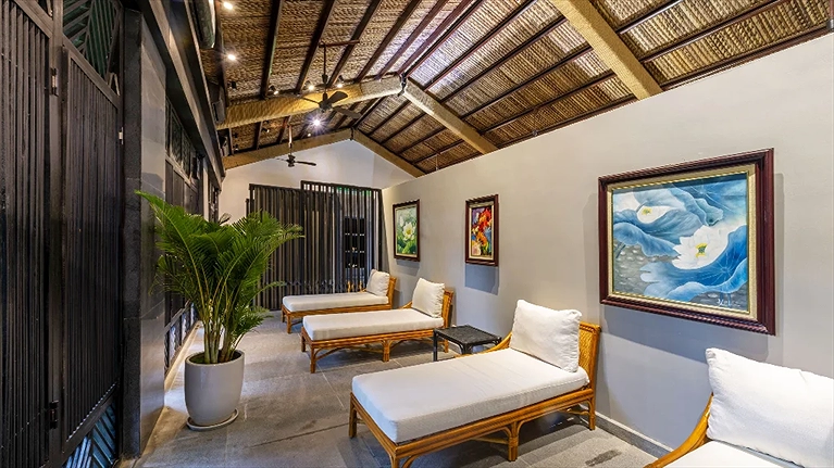 Phòng nghỉ sau khi xông hơi ướt & khô