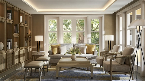 kết hợp cùng thiết kế tone màu trang nhã