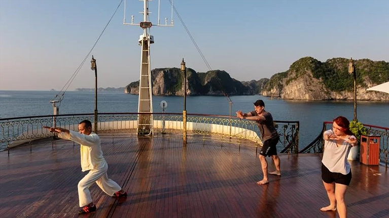 Khu vực tập Taichi