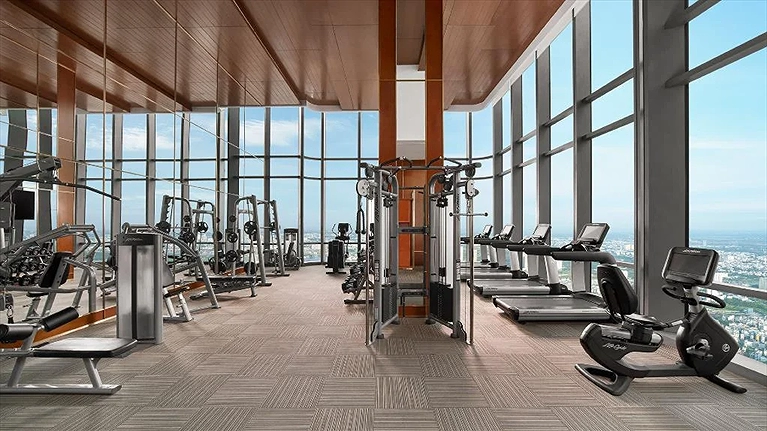 Phòng tập thể dục mở cửa 24/24 thiết bị hiện đại