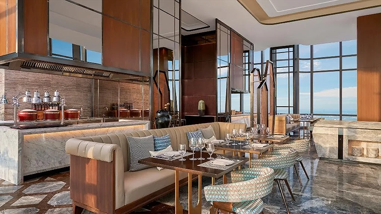 Bữa trưa và bữa tối gọi món từ menu à la carte