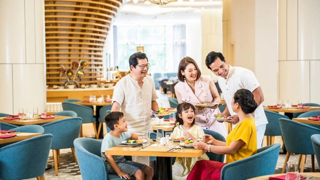 Không gian vô cùng rộng rãi và thoải mái cho gia đình